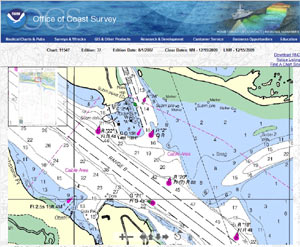 Online Charts of NC Coast and Outer Banks